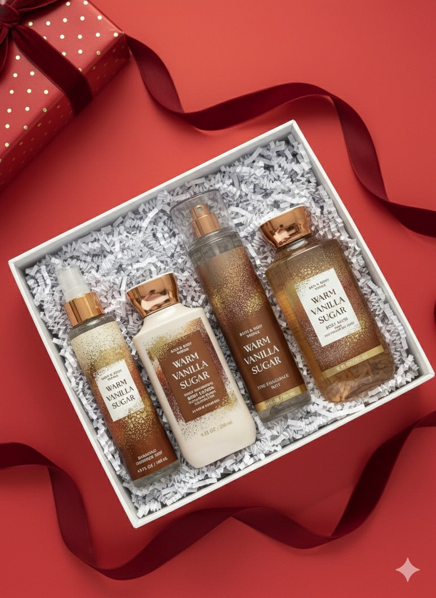 Warm Vanilla Sugar Full Body Set